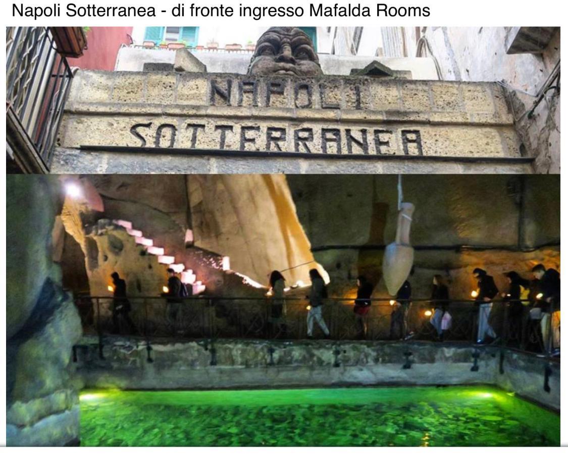 Mafalda - Napoli Rooms Екстериор снимка